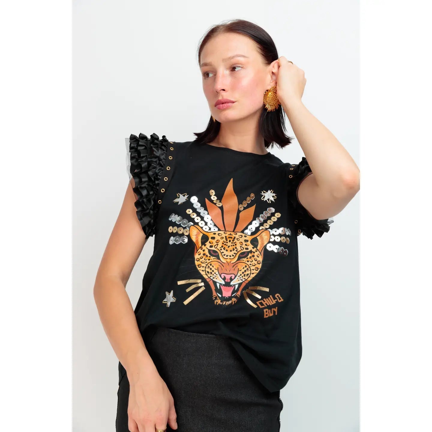 T-shirt Super4 Leo : Un équilibre parfait entre élégance et confort - La boutique de Nannye