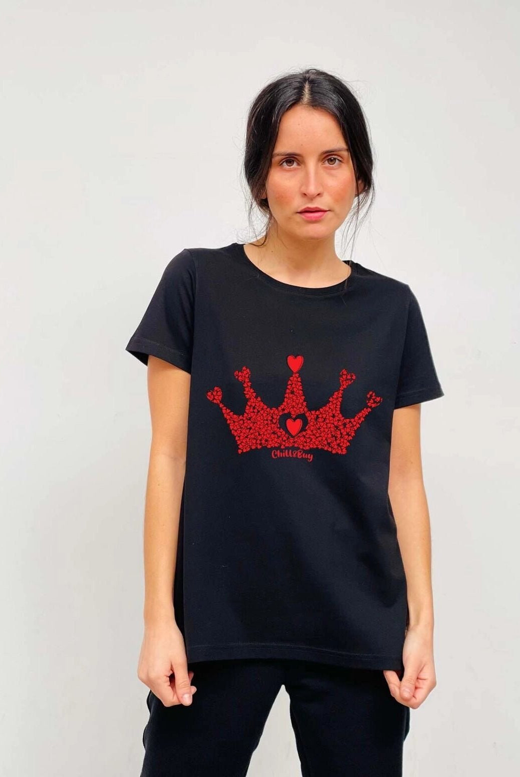 Tee - shirt couronne Lizzie - La boutique de Nannye