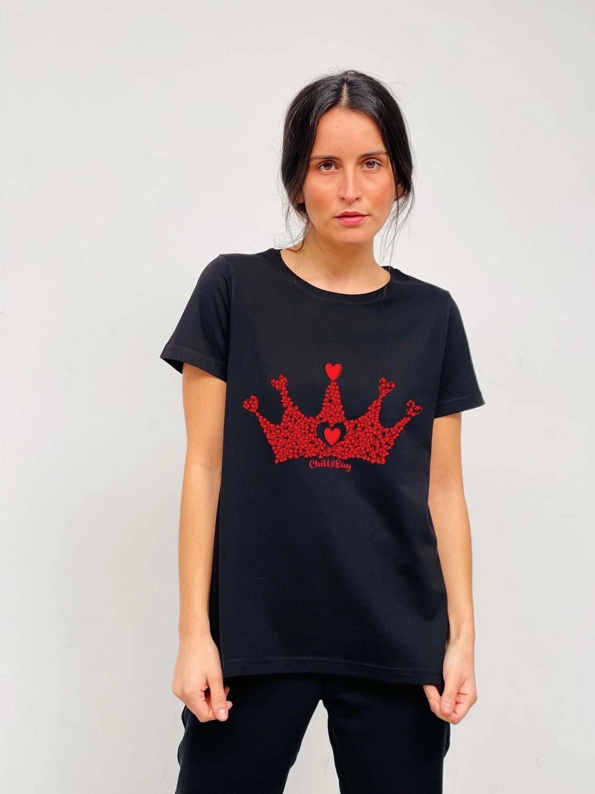 Tee - shirt couronne Lizzie - La boutique de Nannye