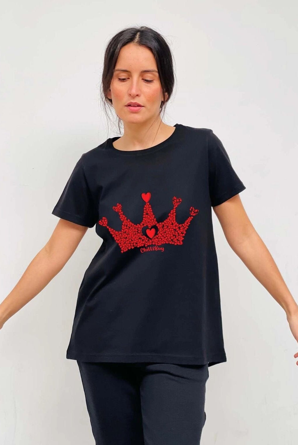 Tee - shirt couronne Lizzie - La boutique de Nannye