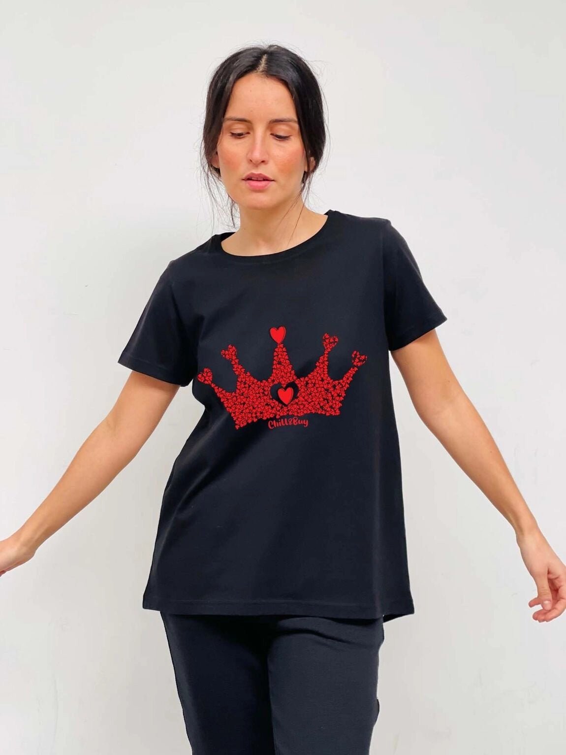 Tee - shirt couronne Lizzie - La boutique de Nannye