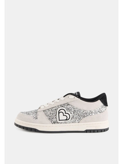 Baskets Serena gris glitter