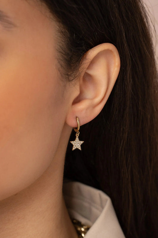 Boucles d'oreilles étoiles Véra 