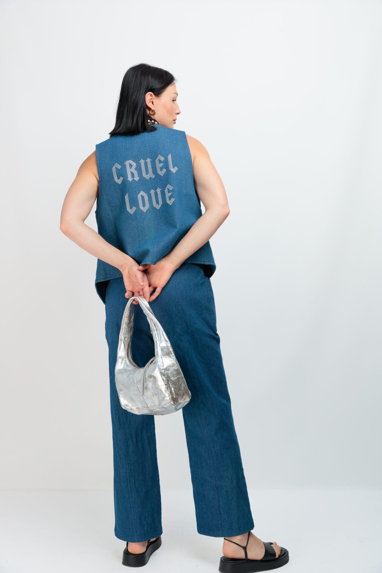 Gilet Denim Cruel Love 