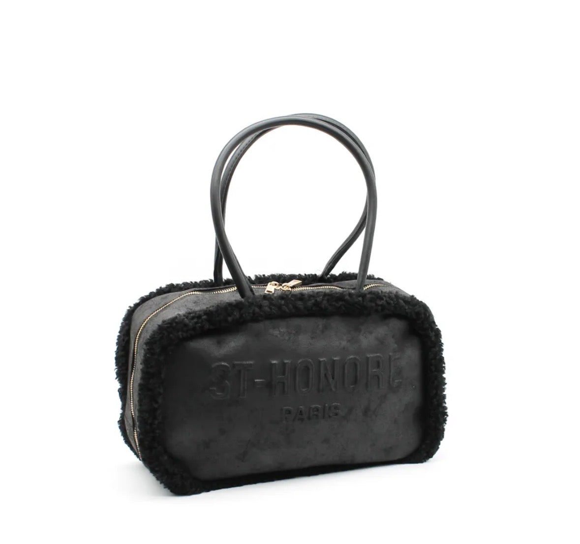 Sac st honoré moumoute noir