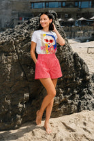 Short femme vichy