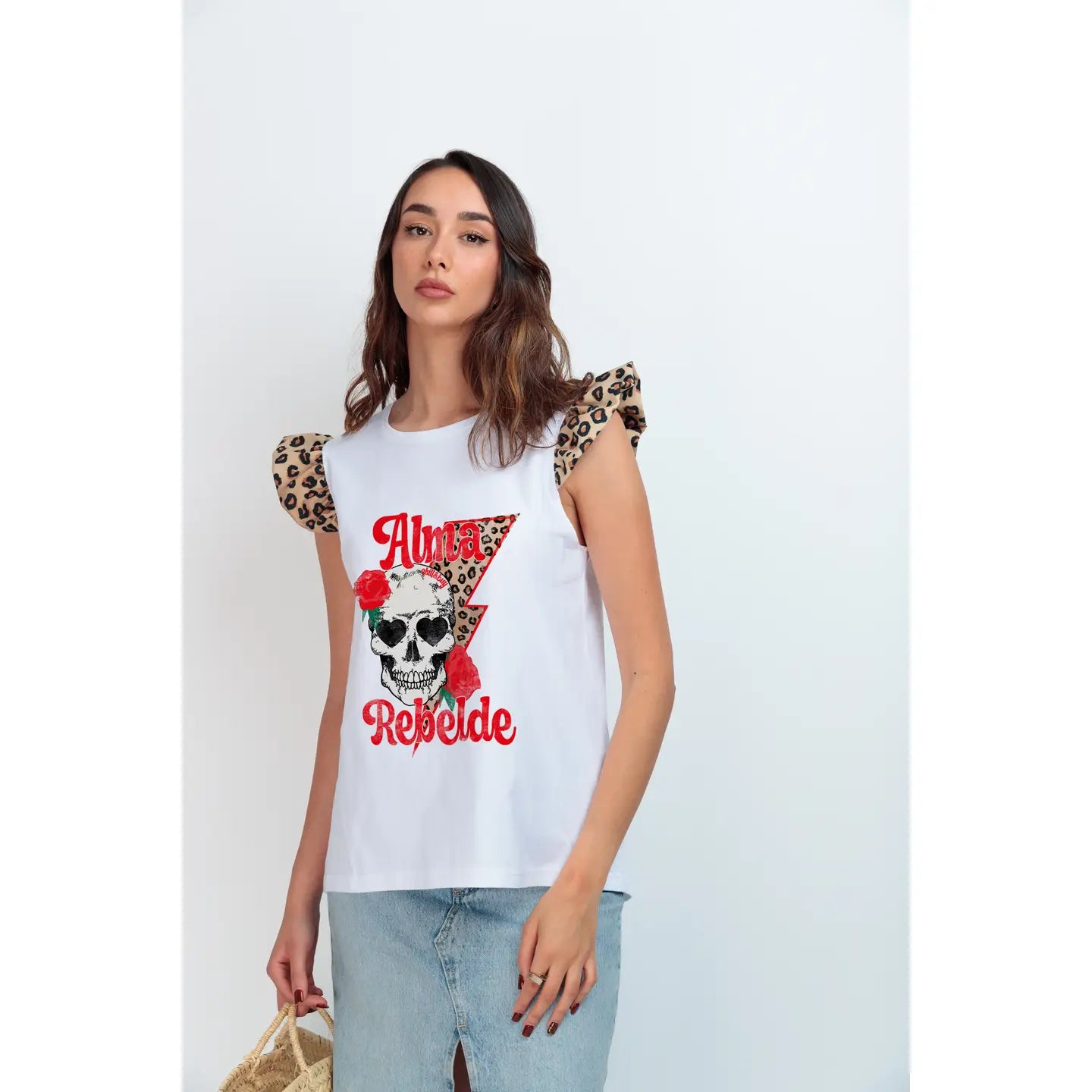 T-shirt Mini Volante Alma Rebelde – L’allié stylé au détail raffiné