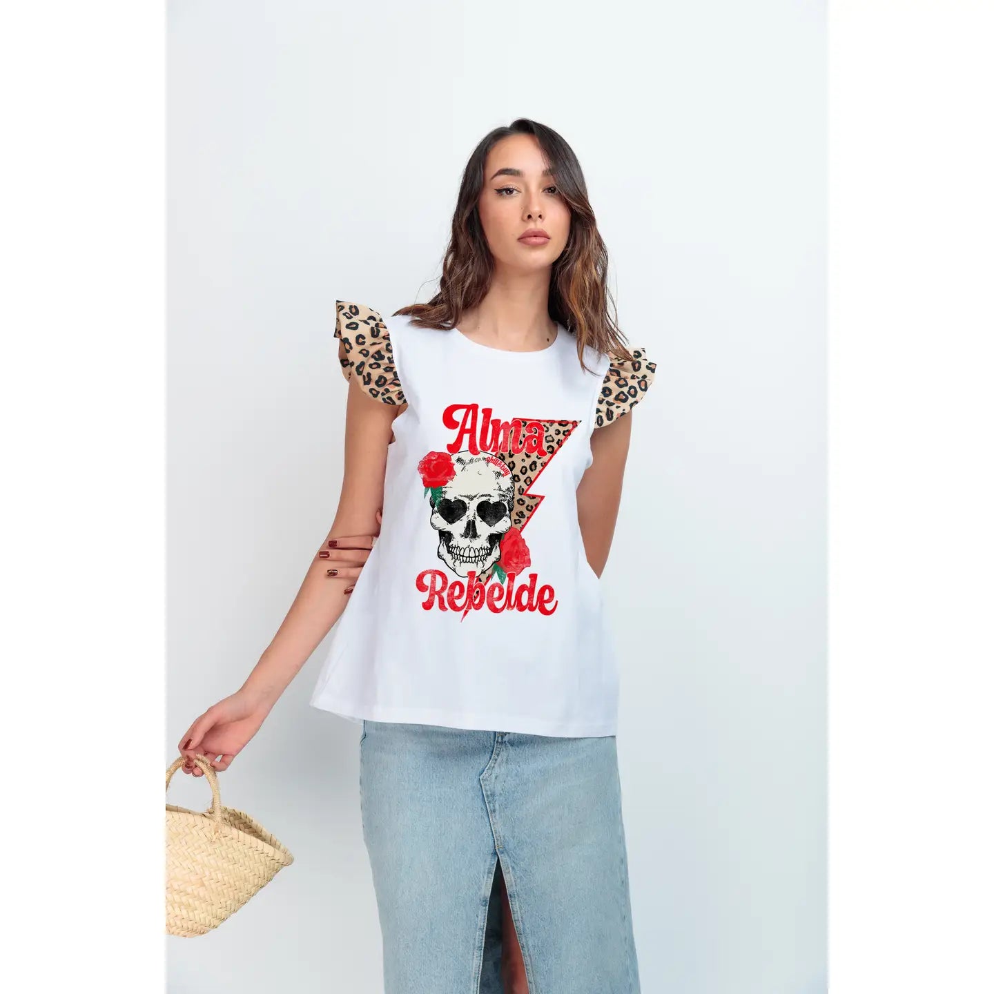 T-shirt Mini Volante Alma Rebelde – L’allié stylé au détail raffiné