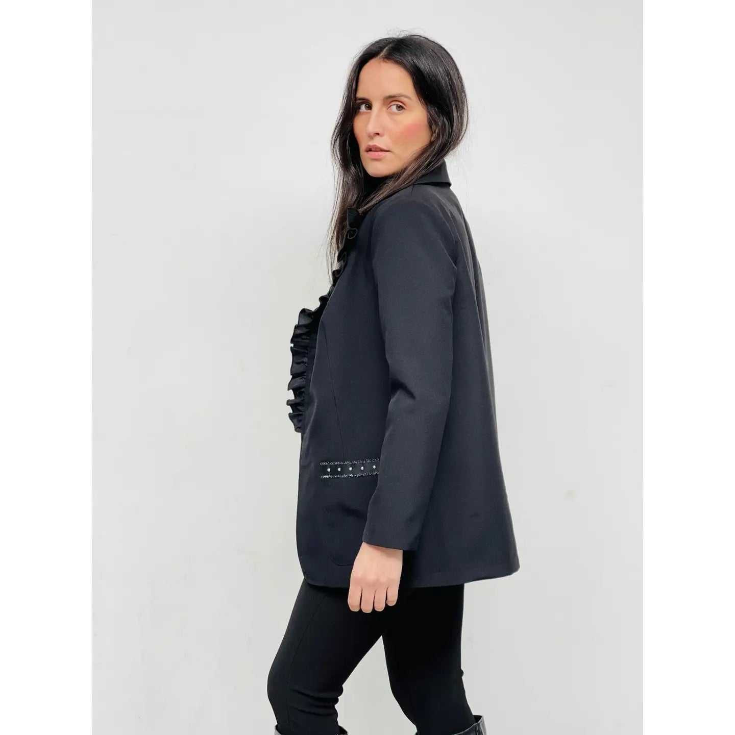 Blazer Love Doll Studs noir - La boutique de Nannye