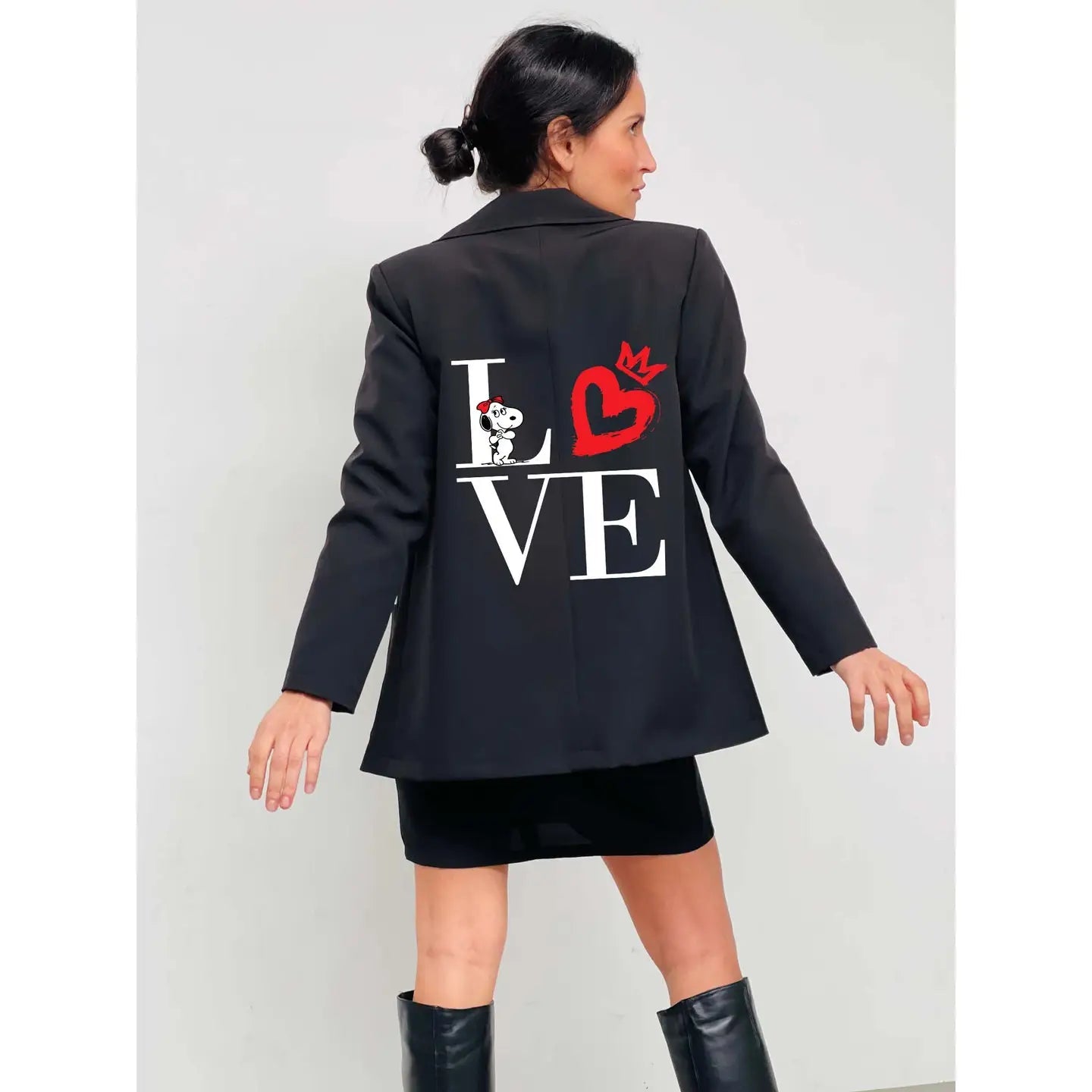 Blazer Love Doll Studs noir - La boutique de Nannye