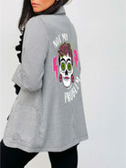 Blazer pied - de - poule "Katryna" – Élégance et Originalité - La boutique de Nannye