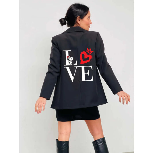 Blazer Love Doll Studs noir