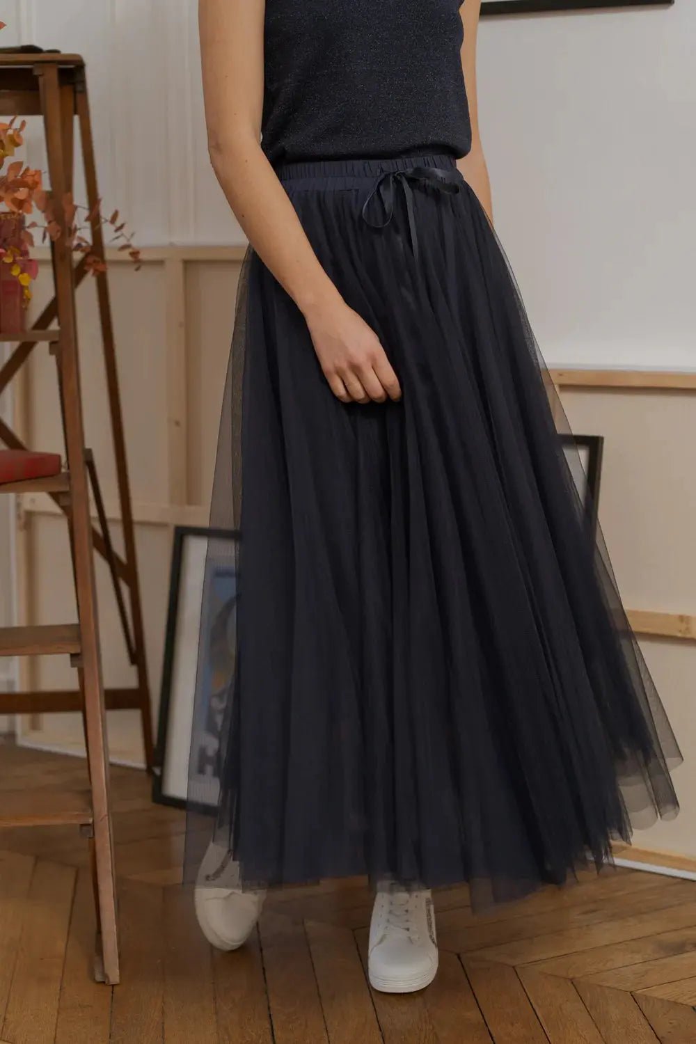 Jupe longue Aria en tulle - La boutique de Nannye