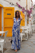 Robe Dyna Bleue Goa Paris - Élégance Féminine et Confort Absolu - La boutique de Nannye