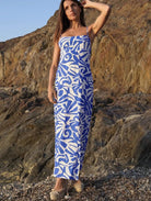 Robe Longue Droite Joy Imprimée Goa Paris - Élégance et Modernité - La boutique de Nannye
