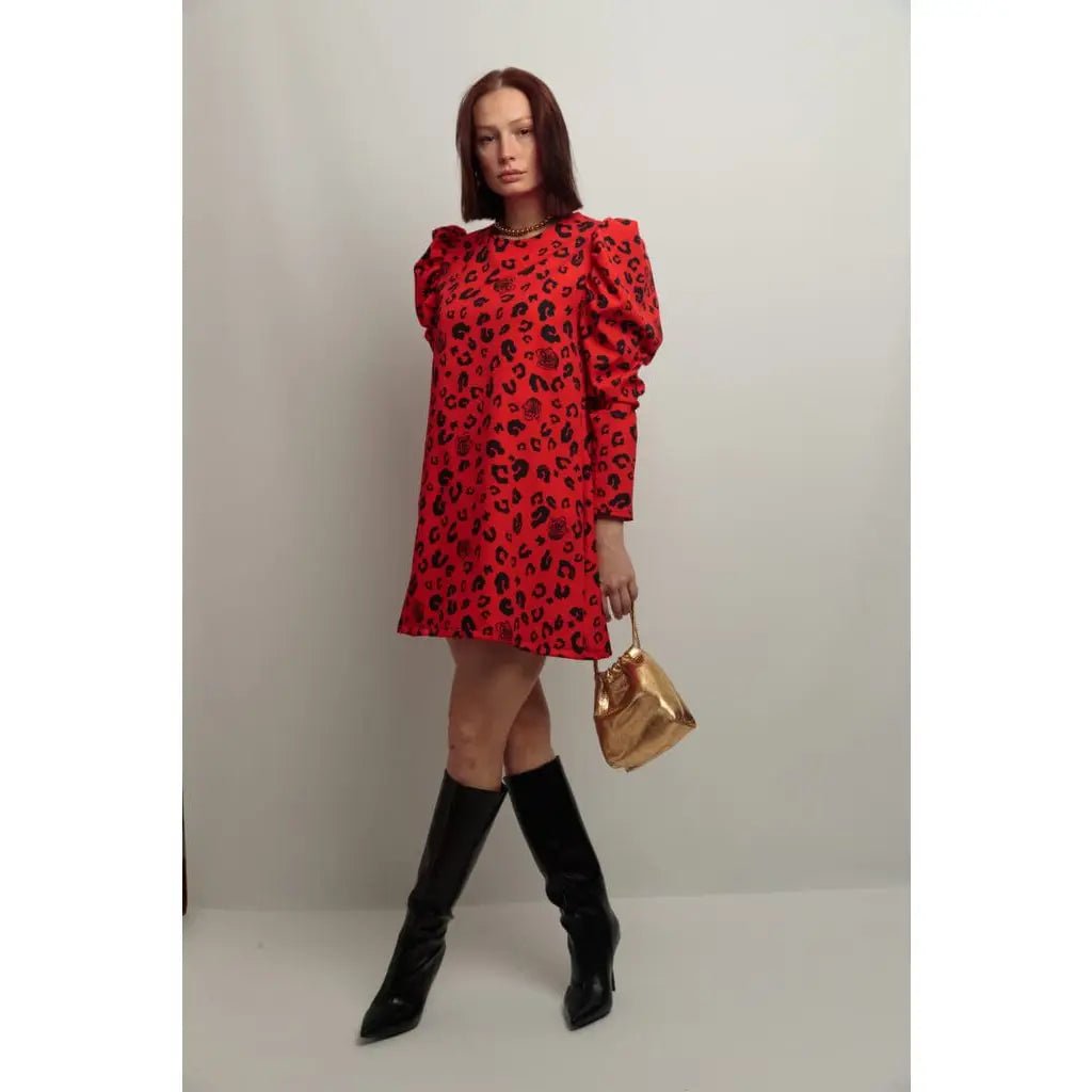 Robe Lupita Felino : Élégance intemporelle et confort incomparable - La boutique de Nannye