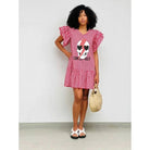 Robe Vichy rouge Lola - La boutique de Nannye