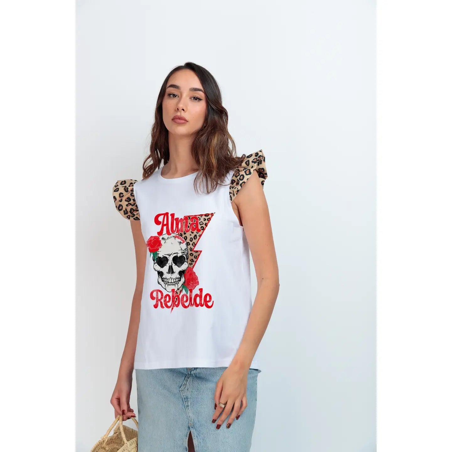 T-shirt Mini Volante Alma Rebelde – L’allié stylé au détail raffiné - La boutique de Nannye