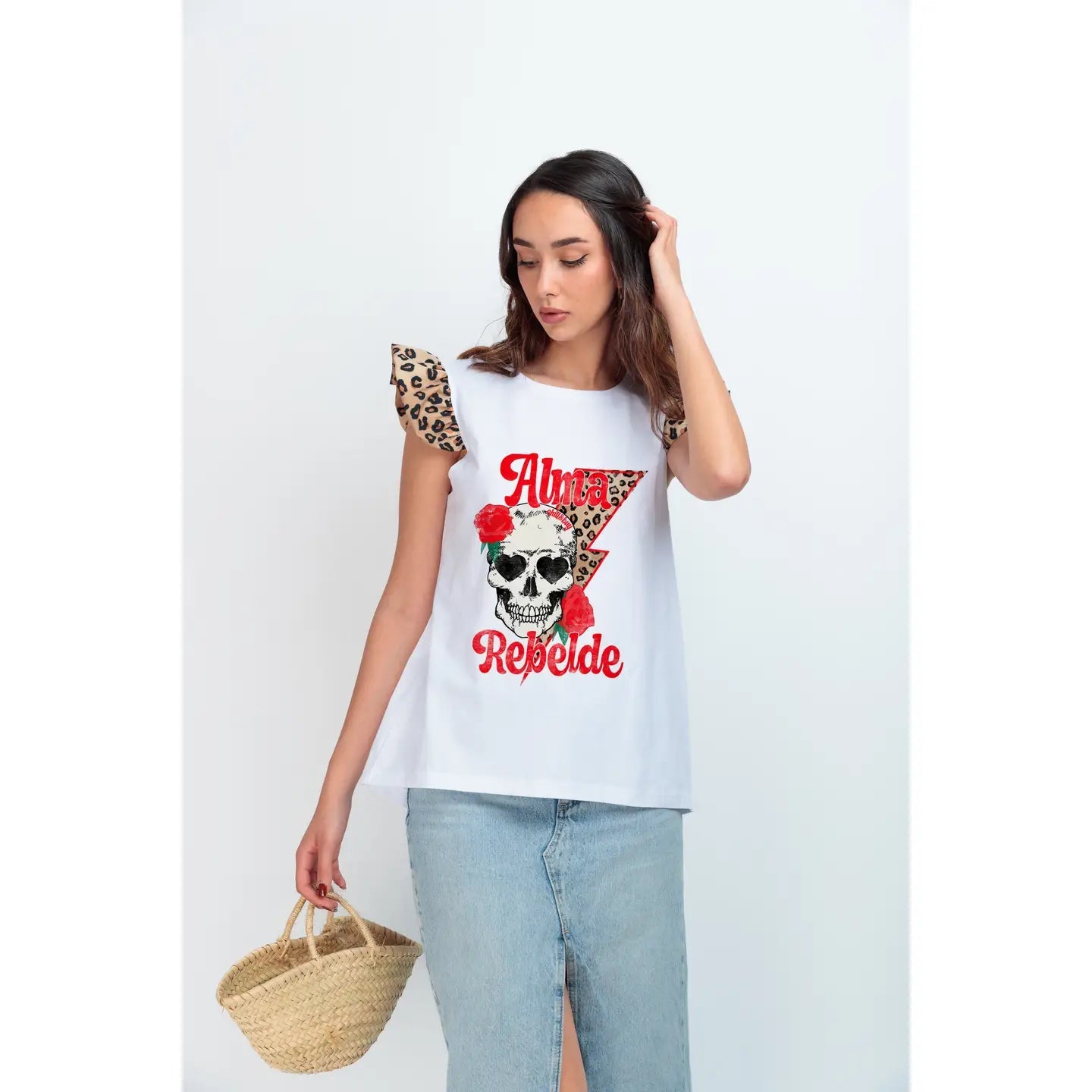 T-shirt Mini Volante Alma Rebelde – L’allié stylé au détail raffiné - La boutique de Nannye
