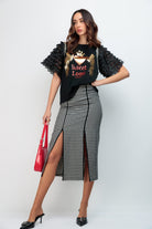 T-shirt Super 8 Sweet Love – Un volume subtil pour un style affirmé - La boutique de Nannye