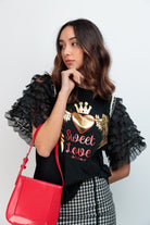 T-shirt Super 8 Sweet Love – Un volume subtil pour un style affirmé - La boutique de Nannye