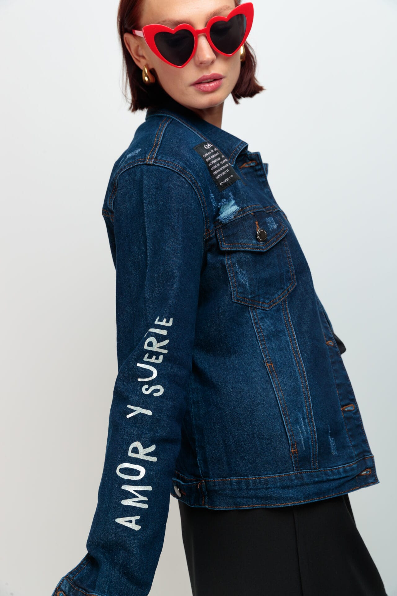 Veste en Jean AMO - La boutique de Nannye