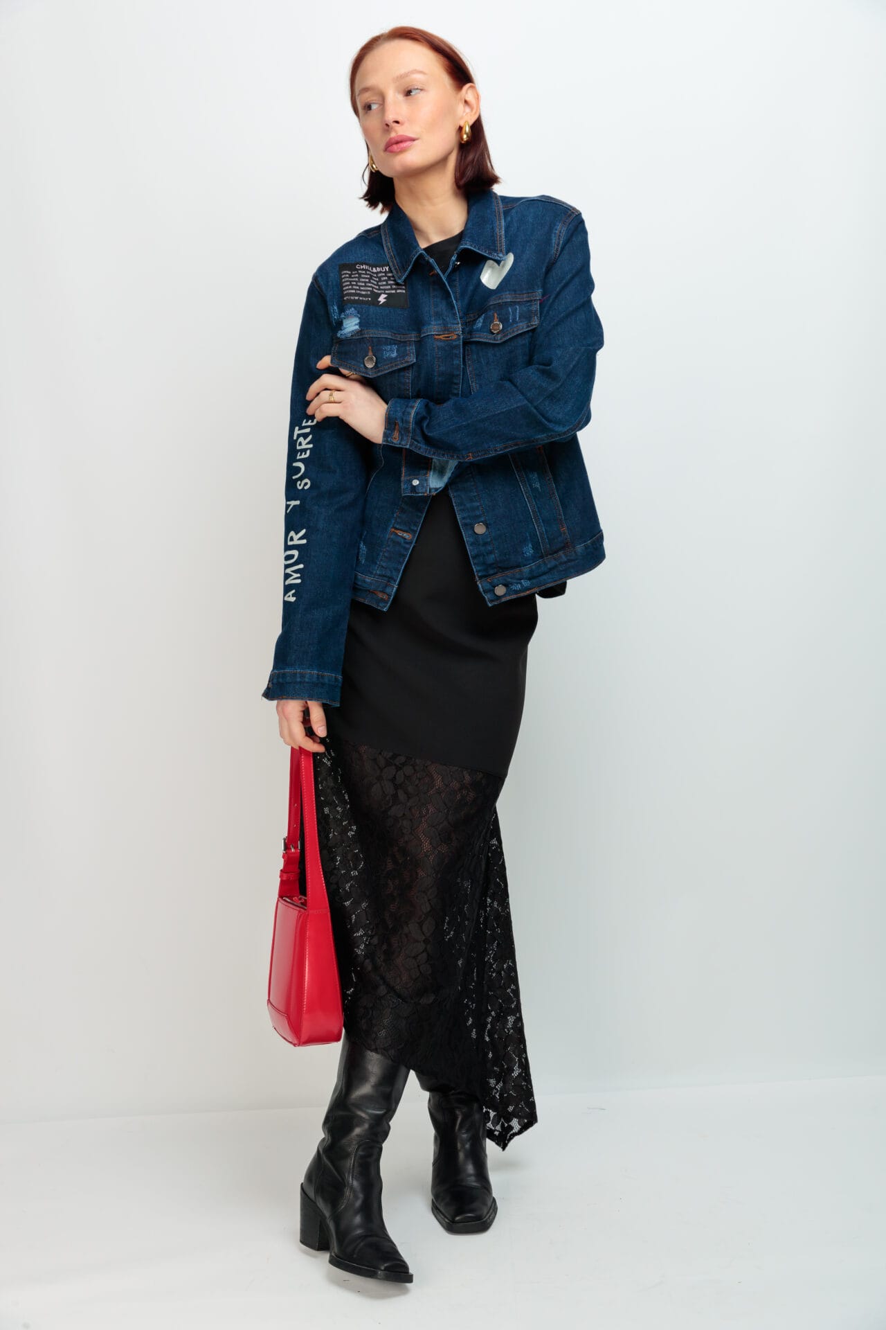 Veste en Jean AMO - La boutique de Nannye