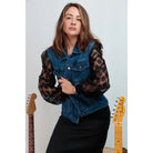Veste en jean Cowboy Skull Festival : Alliance Parfaite de Style et Personnalité - La boutique de Nannye